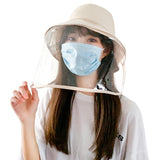 Anti-fog Hats Dust Protection Bucket Hat Outdoor Travel UV Protect Hats - Heritage cosmetics and beauty care