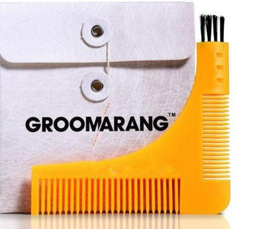 Beard Trimmer Shaping Tool Sex Man Gentleman Beard Trim Template Beard Combs Shaving Hair Molding - Heritage cosmetics and beauty care