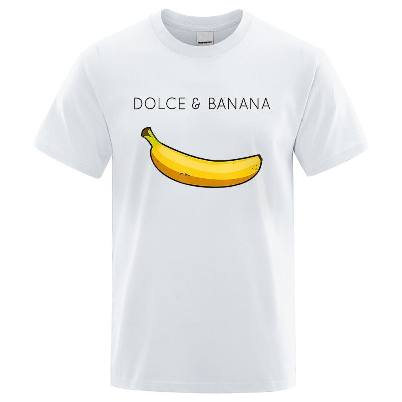 Dolce Banana Fashion Print Men T-shirts Heritage cosmetics and beauty care