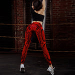 Women Snake Printed Leggings Women Push Up Fitness Sweatpants - Heritage cosmetics and beauty care