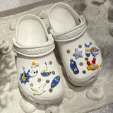 Simple Cartoon Ocean Clogs Accessories - Heritage cosmetics and beauty care