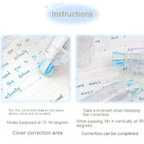 ICE Through Press Correction Tape Students Can Change Core Correction Tape - Heritage cosmetics and beauty care