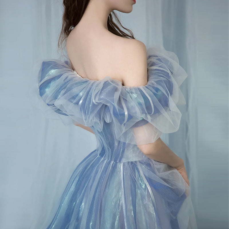 Evening Gown For Women Haze Blue Fairy - Heritage cosmetics and beauty care