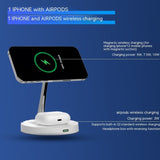 15W Magnetic Three-in-one Night Light Charging Bracket Wireless Fast Charging Heritage cosmetics and beauty care