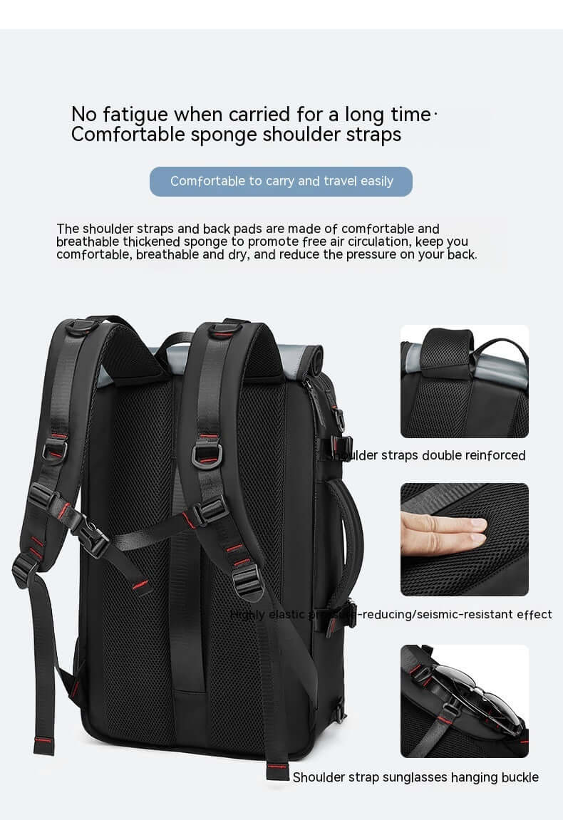 Backpack Leisure Travel Large Capacity Men's Backpack Waterproof Computer Bag - Heritage cosmetics and beauty care Heritage cosmetics and beauty care Heritage cosmetics and beauty care