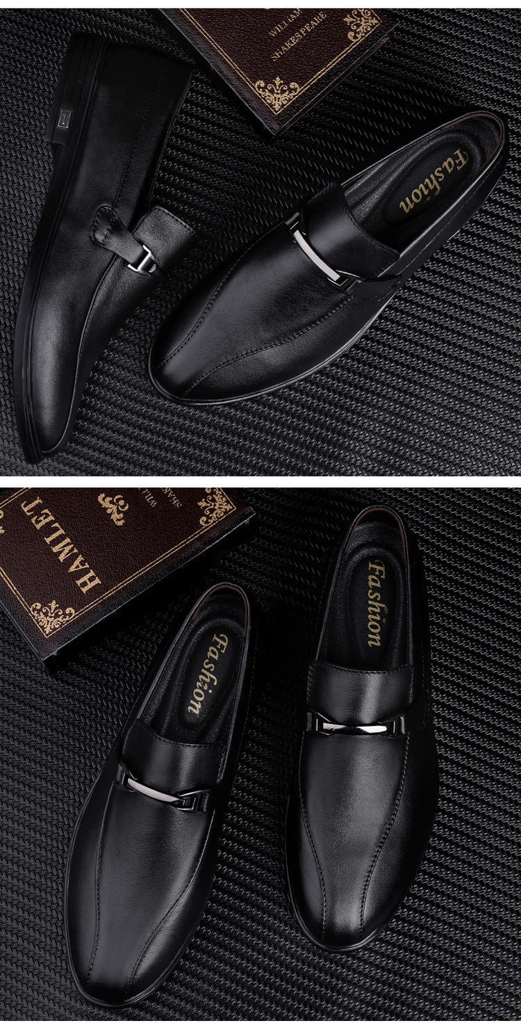 Fashion Casual Leather Shoes Versatile - Heritage cosmetics and beauty care