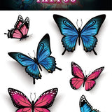 Waterproof Temporary Tattoo Sticker Small Butterfly Body Art Fake Tattoo Flash Tattoo Clavicle Female - Heritage cosmetics and beauty care