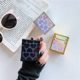 Compatible with Apple, Love laser electroplating soft shell earphone sleeve Heritage cosmetics and beauty care