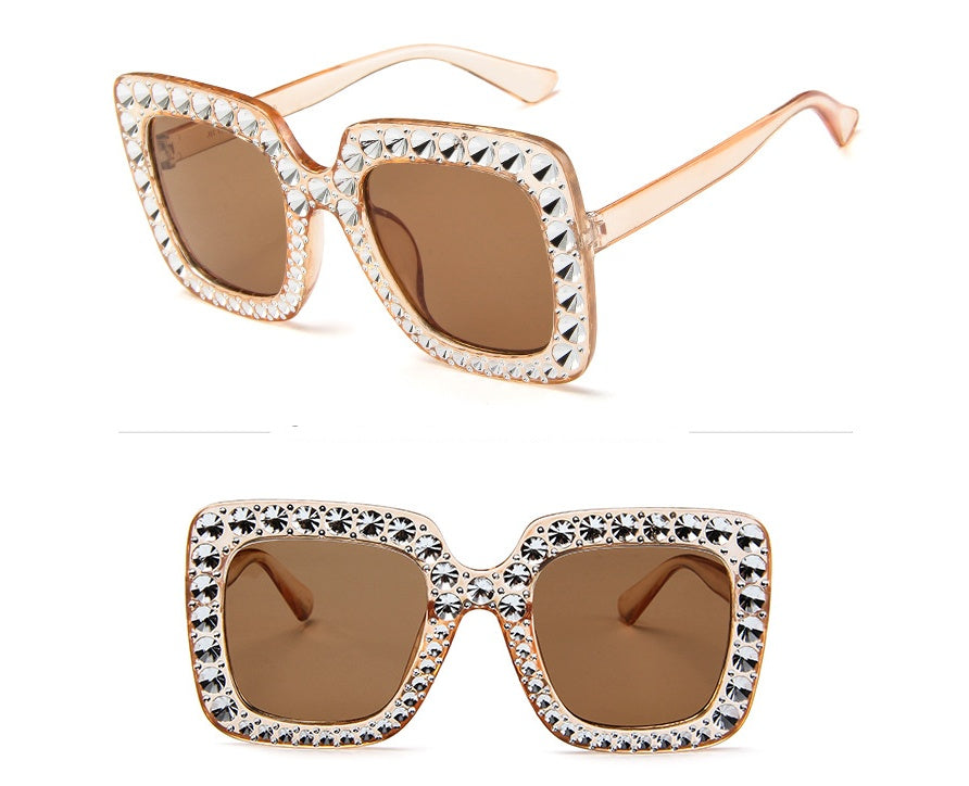 Square diamond sunglasses - Heritage cosmetics and beauty care