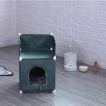 Winter Warm Pet House Double-Storey Pet Villa Fully Enclosed - Heritage cosmetics and beauty care