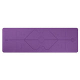 Non Slip TPE Yoga Mat Position Line Beginner - Heritage cosmetics and beauty care