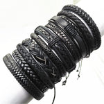 Fashion Bracelets 10pcs Set Wrap Woven Fashion Handmade Men - Heritage cosmetics and beauty care