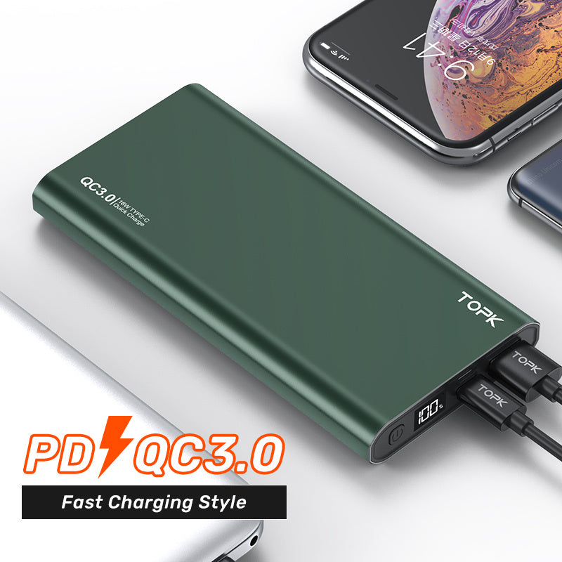 Fast charging smart digital display ultra-thin power bank Heritage cosmetics and beauty care