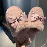 Bowknot cotton slippers - Heritage cosmetics and beauty care