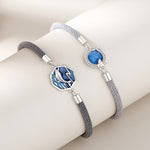 A Pair Of Whale Lovers Bracelets In Sterling Silver - Heritage cosmetics and beauty care