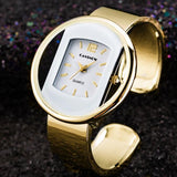 Women Watches New Luxury Brand Bracelet Watch Gold Silver Dial Lady Dress Quartz Clock Hot Bayan Kol Saati - Heritage cosmetics and beauty care