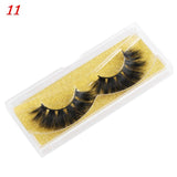 100% Mink Eyelashes 25mm Wispy Fluffy Fake Lashes - Heritage cosmetics and beauty care