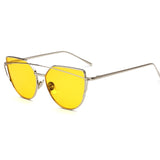 Female Vintage Gold Sunglasses - Heritage cosmetics and beauty care