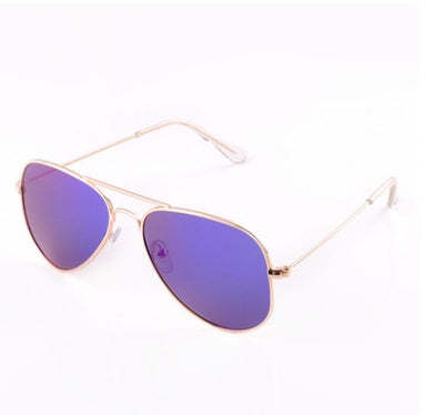 A new generation of color film UV reflective metal Sunglasses Polarized Sunglasses ladies fashion sunglasses - Heritage cosmetics and beauty care