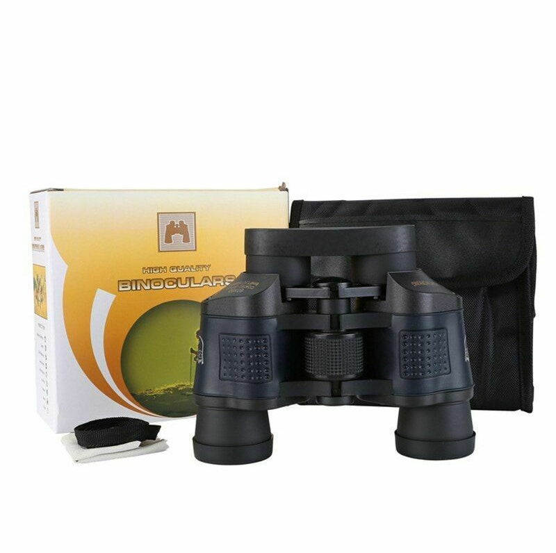 Binoculars 60X60 Powerful Telescope 160000m High Definition For Camping Hiking Full Optical Glass Low Light Night Vision - Heritage cosmetics and beauty care