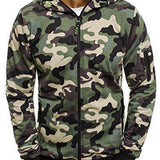 Camouflage Cardigan Hoodies - Heritage cosmetics and beauty care