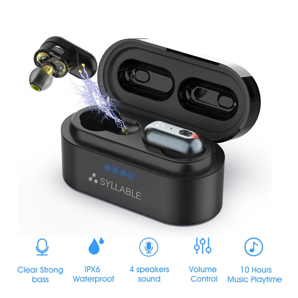 SYLLABLE S101 bluetooth earphones wireless headset Heritage cosmetics and beauty care