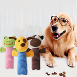 Dog Squeaky Toys Dog Toys Squeaky Stuffed Animals Shape Dog Chew Toy Soft Cleaning Massage Supplies Pet Plush Animals Molar Pet Supplies - Heritage cosmetics and beauty care