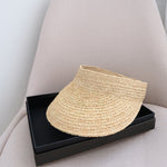 Fashion sunshade sunscreen straw raffia ladies sunshade hat - Heritage cosmetics and beauty care