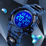 Colorful led outdoor sports children's electronic watch - Heritage cosmetics and beauty care