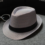 British Houndstooth European And American Sun Hats For Men - Heritage cosmetics and beauty care