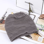 Korean version of the hat autumn and winter new sets of women's hats knitted sweaters hats outdoor knit hat hip hop hat - Heritage cosmetics and beauty care