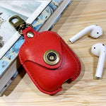 Compatible with Apple, AirPods leather earphone cover Heritage cosmetics and beauty care