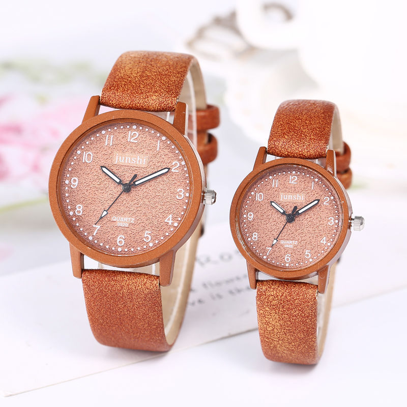 Casual fashion men and women couple quartz watches - Heritage cosmetics and beauty care