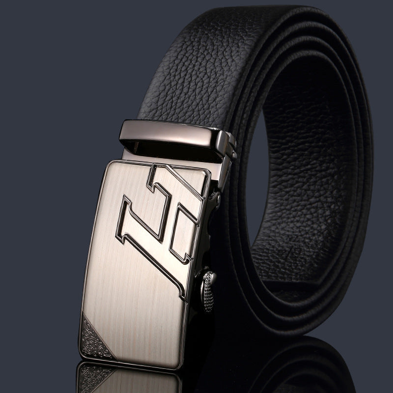 Belt men's automatic buckle - Heritage cosmetics and beauty care