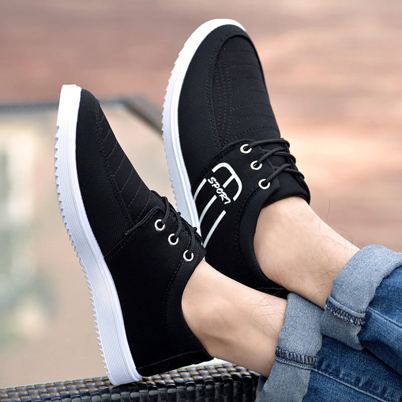 2021 new autumn air shoes men's casual shoes sneakers slip Korean fashion shoes - Heritage cosmetics and beauty care