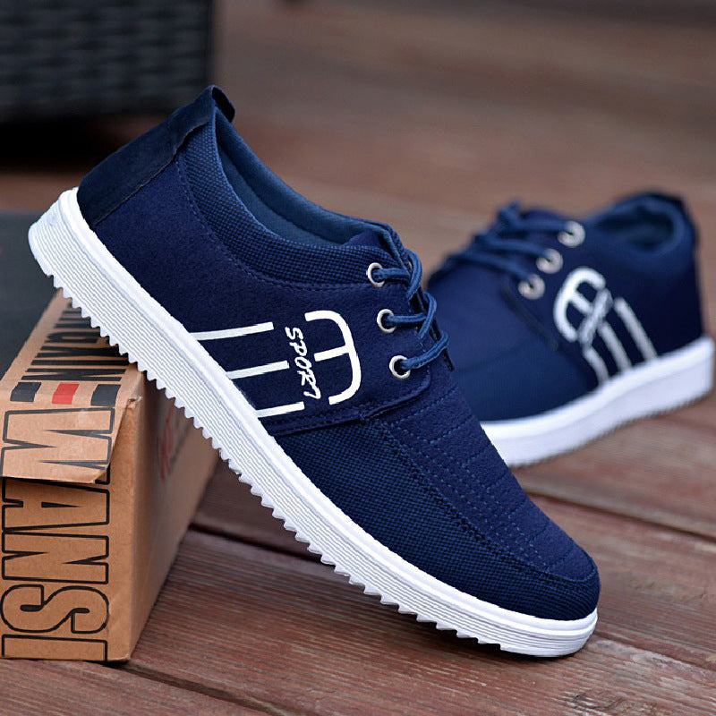 2021 new autumn air shoes men's casual shoes sneakers slip Korean fashion shoes - Heritage cosmetics and beauty care