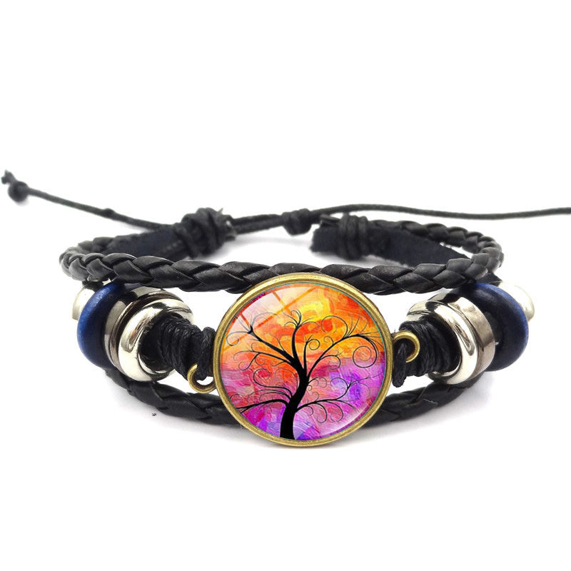 Tree of Life Bracelet Handmade Jewelry Multilayer Braided Bracelets - Heritage cosmetics and beauty care