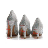 Fashion High Heels Crystal Slippers - Heritage cosmetics and beauty care