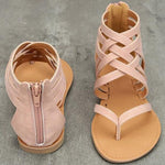 Braided Flip-Flop Roman Sandals - Heritage cosmetics and beauty care