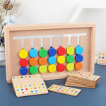 Wooden Seven-color Early Childhood Games Logic Thinking Educational Toys - Heritage cosmetics and beauty care