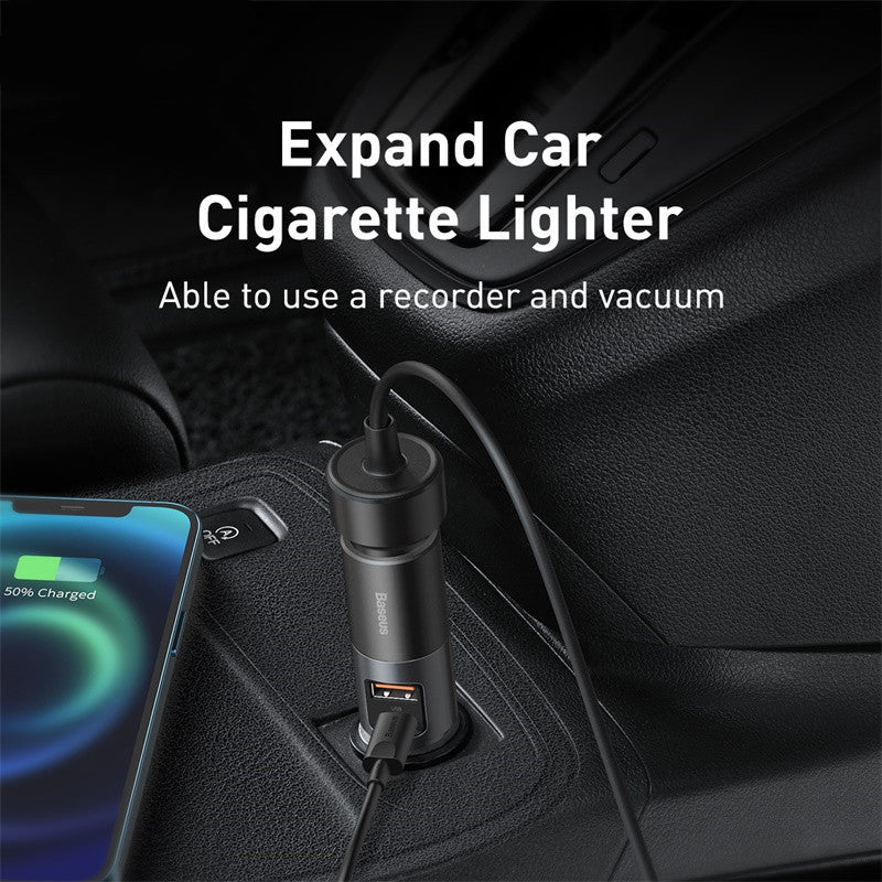 120W Car Charger Usb Interface Car Power Supply One For Three Fast Charging Heritage cosmetics and beauty care