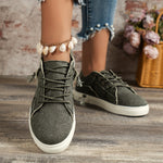 Denim Low-top Lace-up Sports Casual Shoes Heritage cosmetics and beauty care