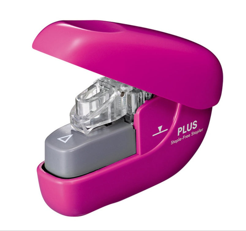 Environmentally safe and stapleless stapler Creative office stationery needleless student stapler - Heritage cosmetics and beauty care