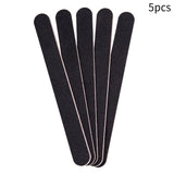 Red Heart Black File Polishing Strip Scrub Nail Tools - Heritage cosmetics and beauty care