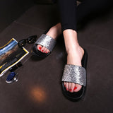 Studded sequin slippers - Heritage cosmetics and beauty care