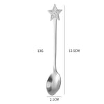 Creative Coffee Holiday Gift Box Stainless Steel Christmas Tableware Spoon - Heritage cosmetics and beauty care