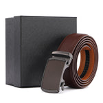 Fashion Automatic Buckle Leather Men's Belt - Heritage cosmetics and beauty care