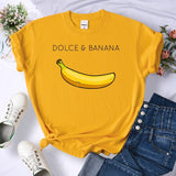 Dolce Banana Anime Printed T Shirts - Heritage cosmetics and beauty care