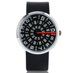 Creative dial steel band watch - Heritage cosmetics and beauty care