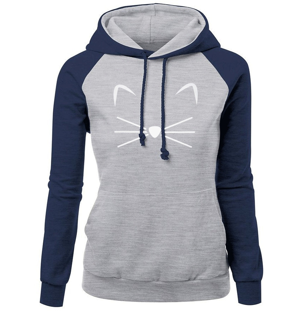 Cute Cat Woman Hoodies Sweater - Heritage cosmetics and beauty care